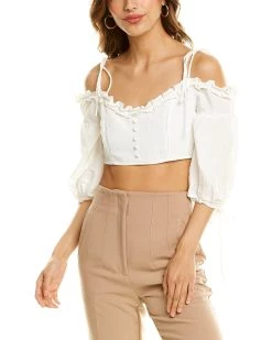 Flash Sale 🤩 women Botanik Studio Cropped Top 😀