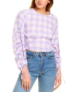 Outlet 😍 women DESTINAIRE Drawstring Top 🛒