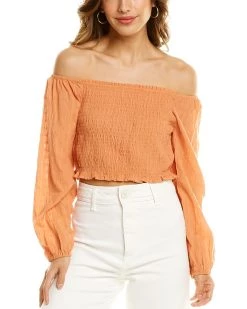 Flash Sale ❤️ women Botanik Studio Smocked Top 😀