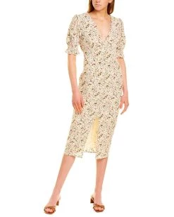 Discount โ๏ธ women DESTINAIRE Tie-Waist Midi ๐ Dress ๐