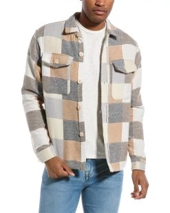 Budget ⌛ men Magaschoni Flannel 👚 Shirt Jacket 🥰