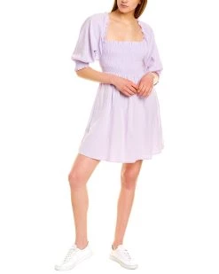 Wholesale 🧨 women DESTINAIRE Smocked Mini 👗 Dress ❤️