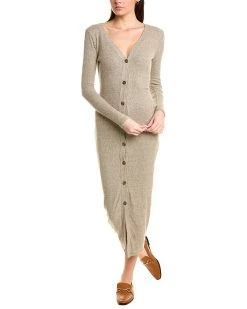 Best Pirce ๐ฏ women BOTANIK STUDIO Button Up Sweaterdress โ๏ธ